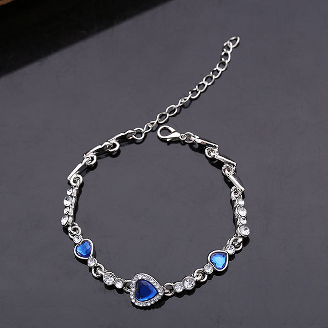Herz-Kristall-Armband | Shop Nory