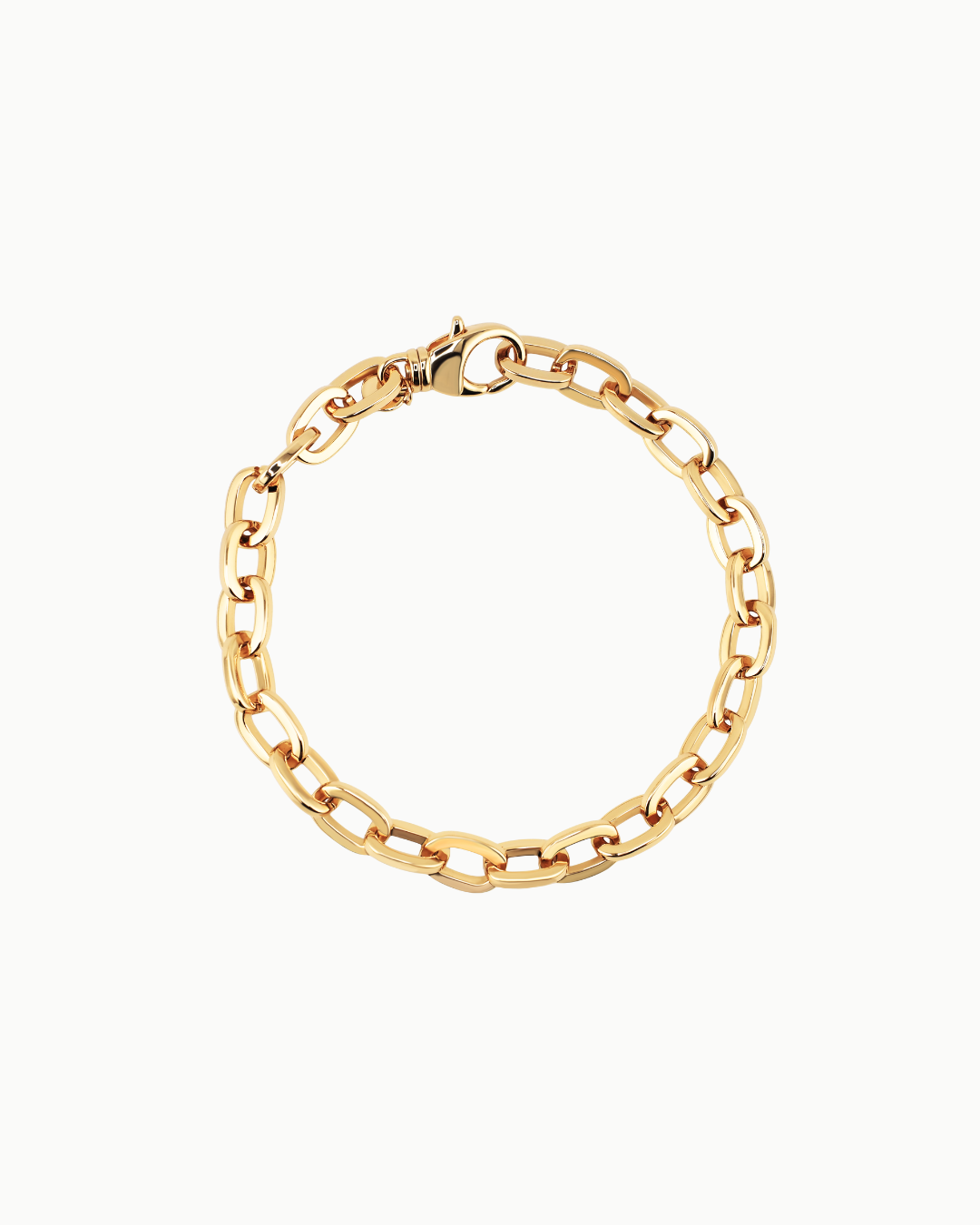 Klassisches Elle Minimalistisches Gold-Kettenarmband | Shop Nory