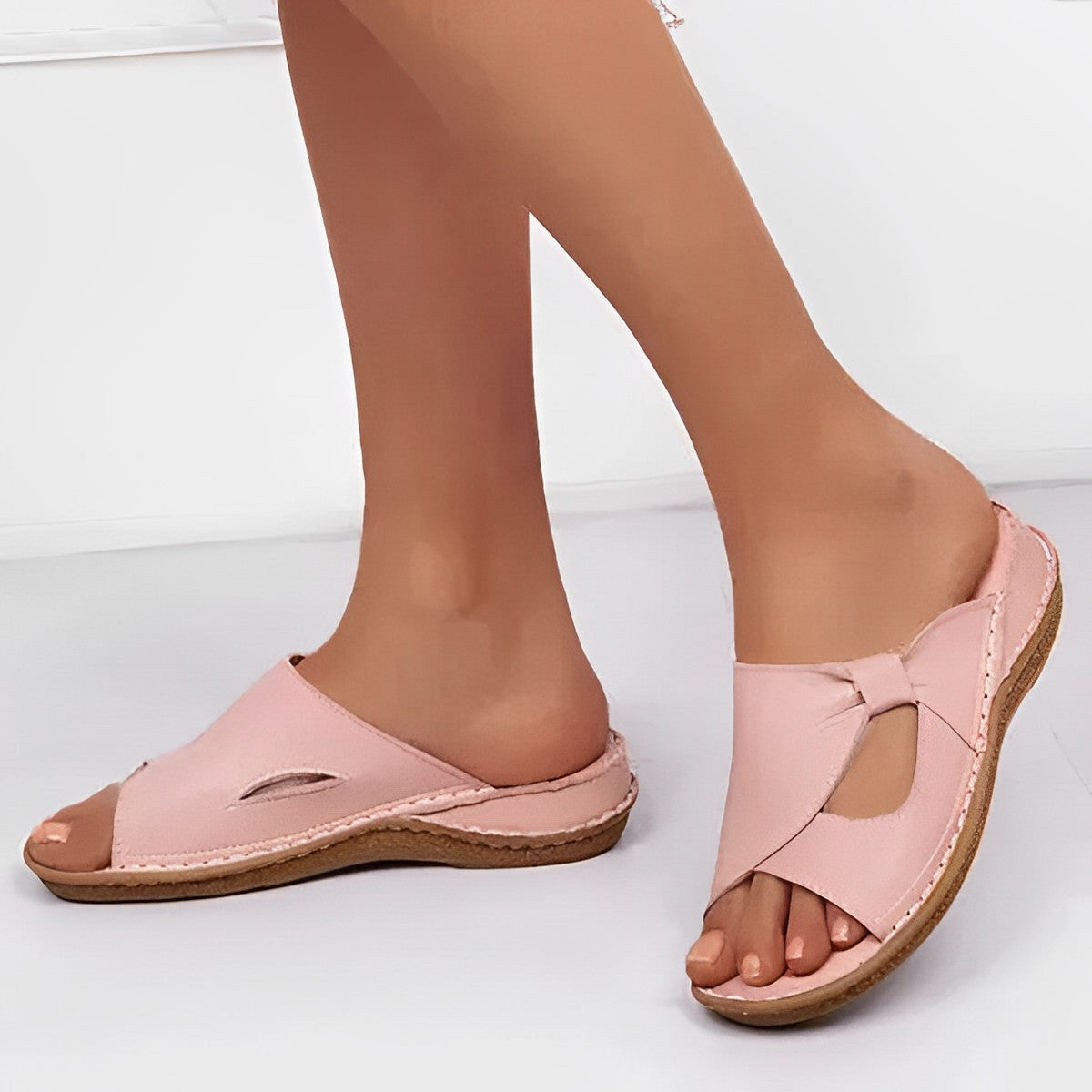 Orthopädische Vegane-Leder Sandalen