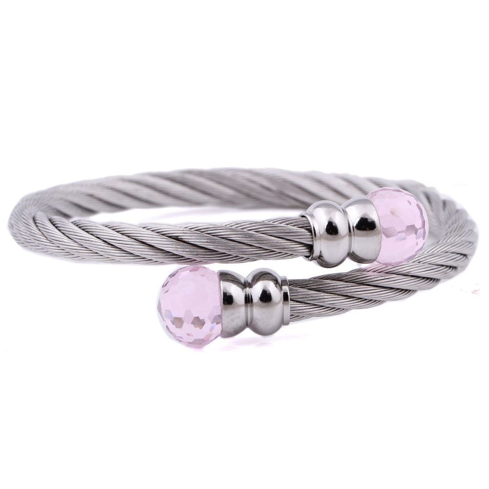 Damen Armreif mit funkelnden Kristall-Detail Shop Nory
