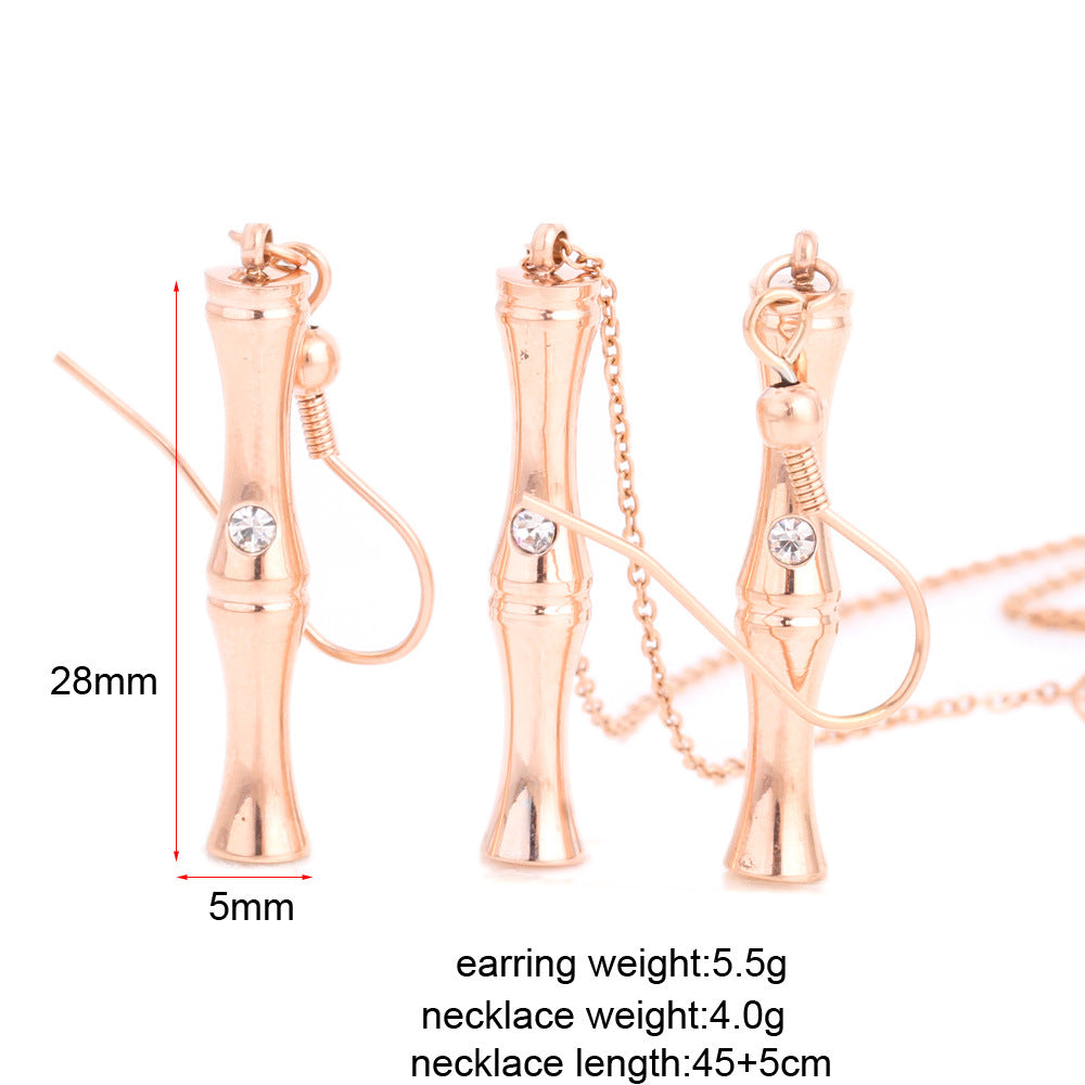 Damen Schmuckset mit eleganten Ohrringen und passender Halskette Shop Nory