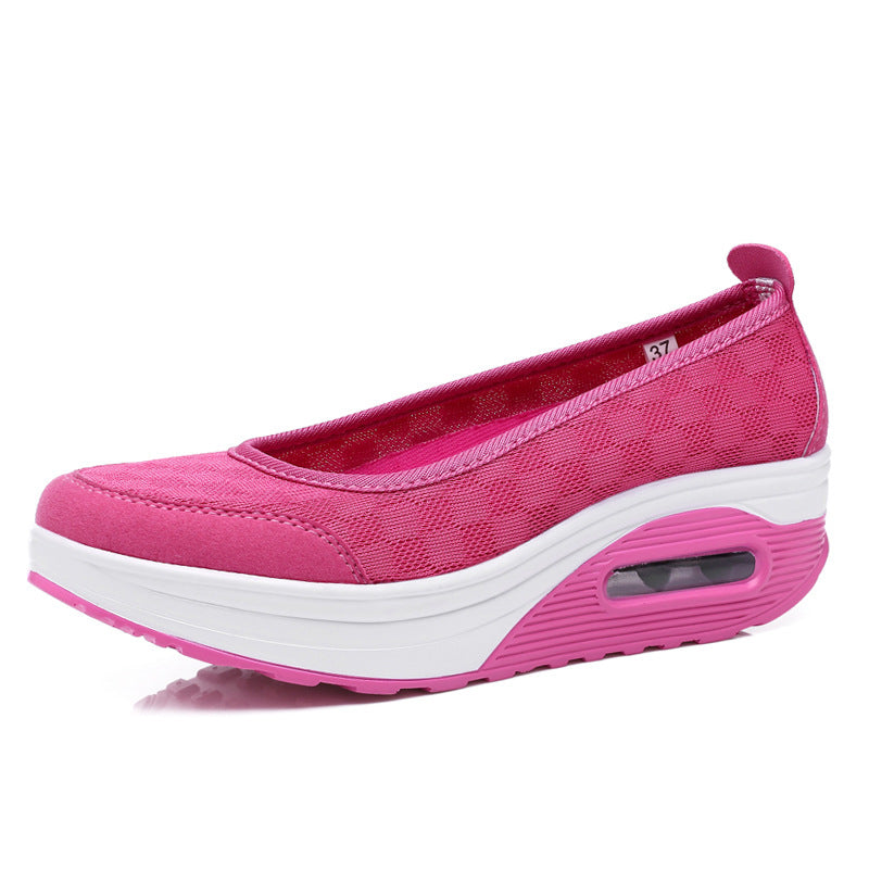 Damen Komfortable Slip-On Sneakers mit dämpfendem Air-Cushion-System