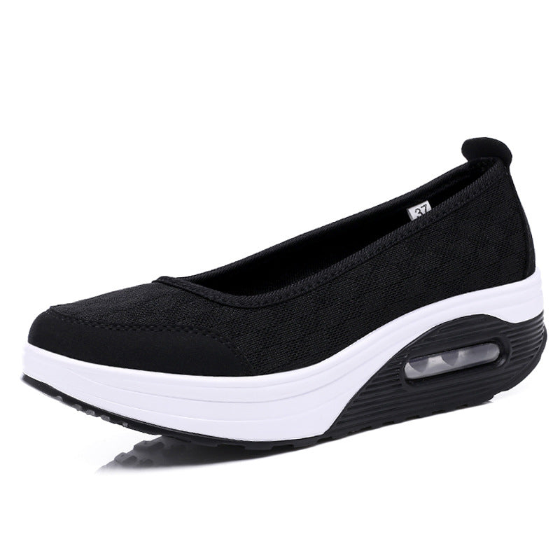 Damen Komfortable Slip-On Sneakers mit dämpfendem Air-Cushion-System