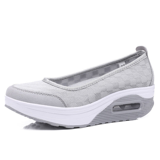 Damen Komfortable Slip-On Sneakers mit dämpfendem Air-Cushion-System