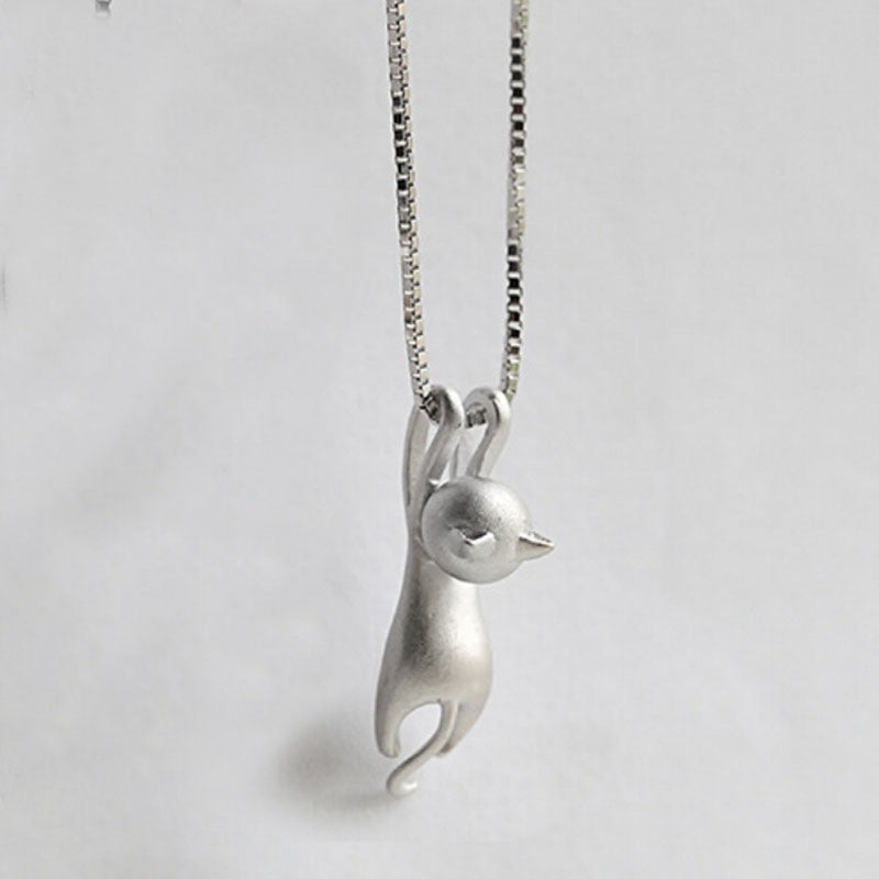 Kreative Katzen-Anhänger-Halskette | Shop Nory
