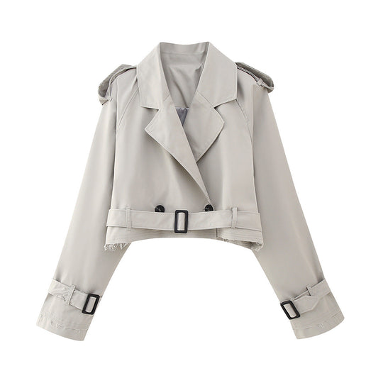 Kurzer Trenchcoat
