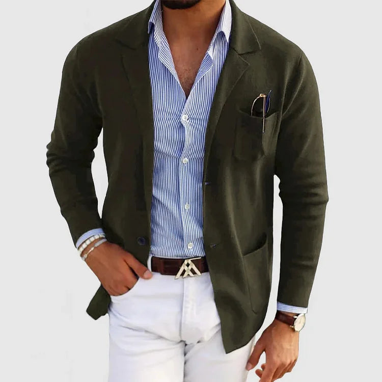 ShopNory | Stilvolle Herrenblazer mit Lässigen Details