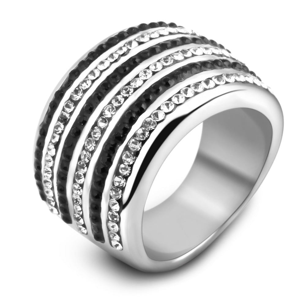 Herren Ring mit feinen Zirkonstein-Akzenten Shop Nory
