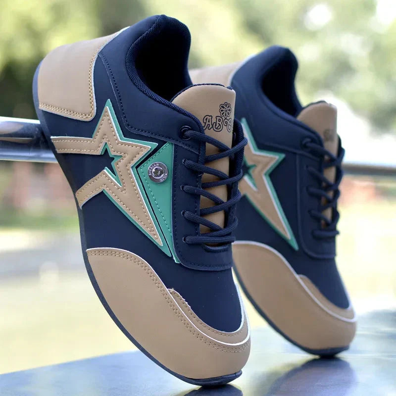 Orthopädische Luxus Weiße Sneakers