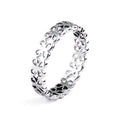 Damen Ring mit eleganten Herzmotiven Shop Nory