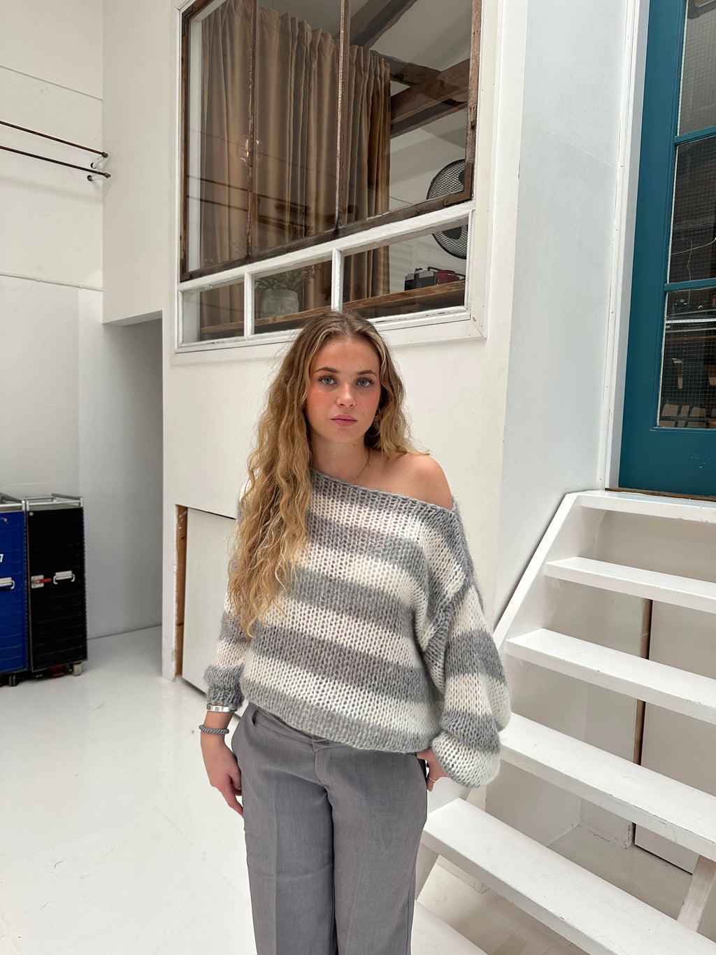 ShopNory | Gestreifter Strick
