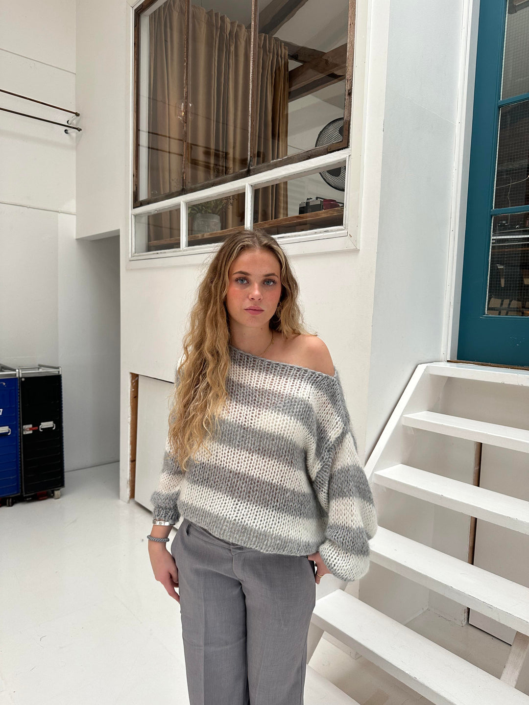 ShopNory | Gestreifter Strick