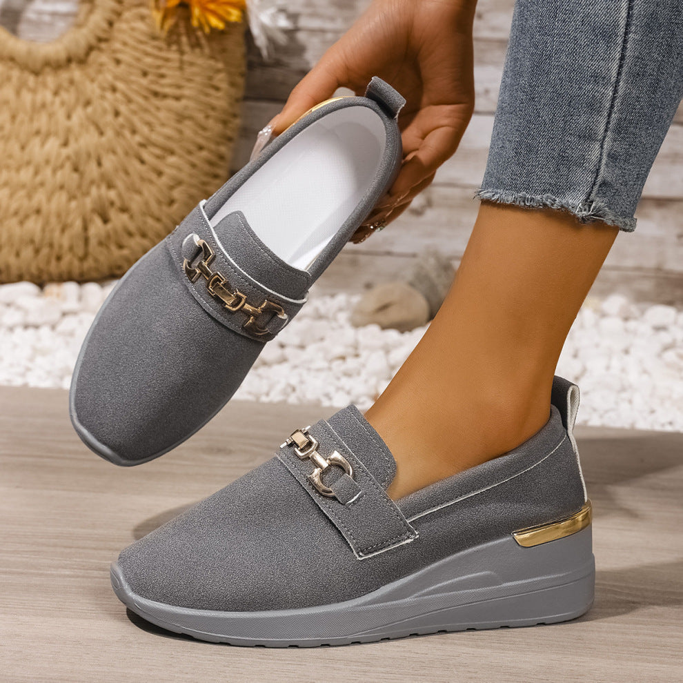 Stylische Orthopädische Sneakers mit Keilabsatz
