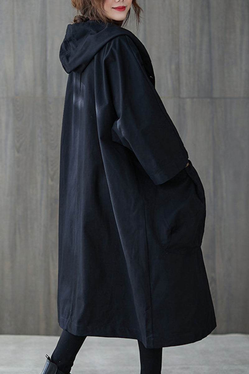 Wasserdichte Oversized Windjacke