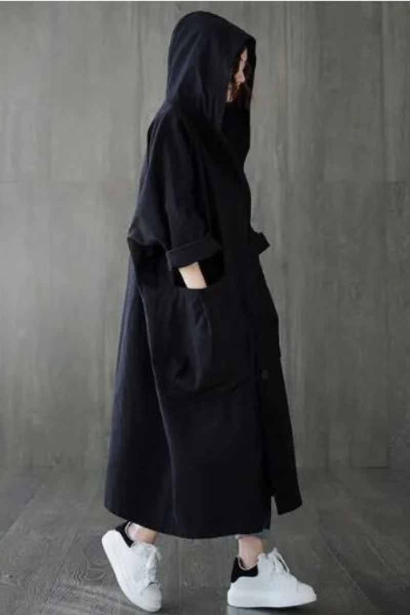Wasserdichte Oversized Windjacke