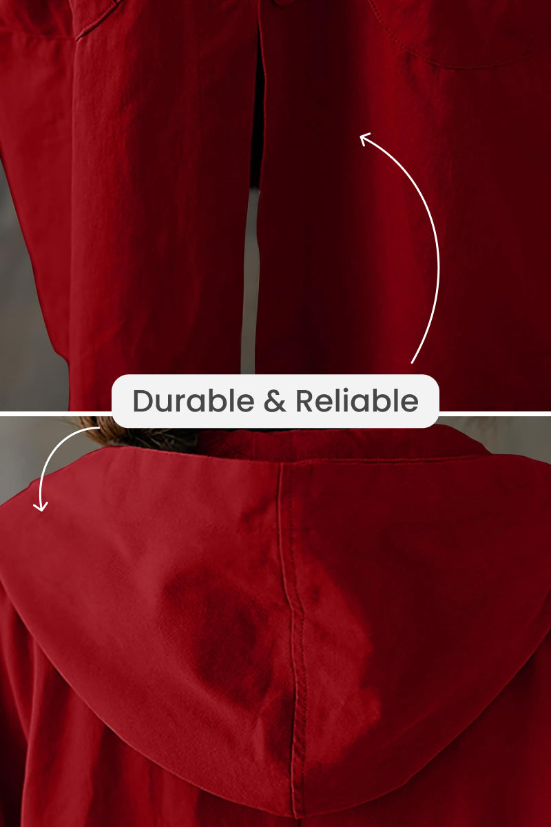 Wasserdichte Oversized Windjacke
