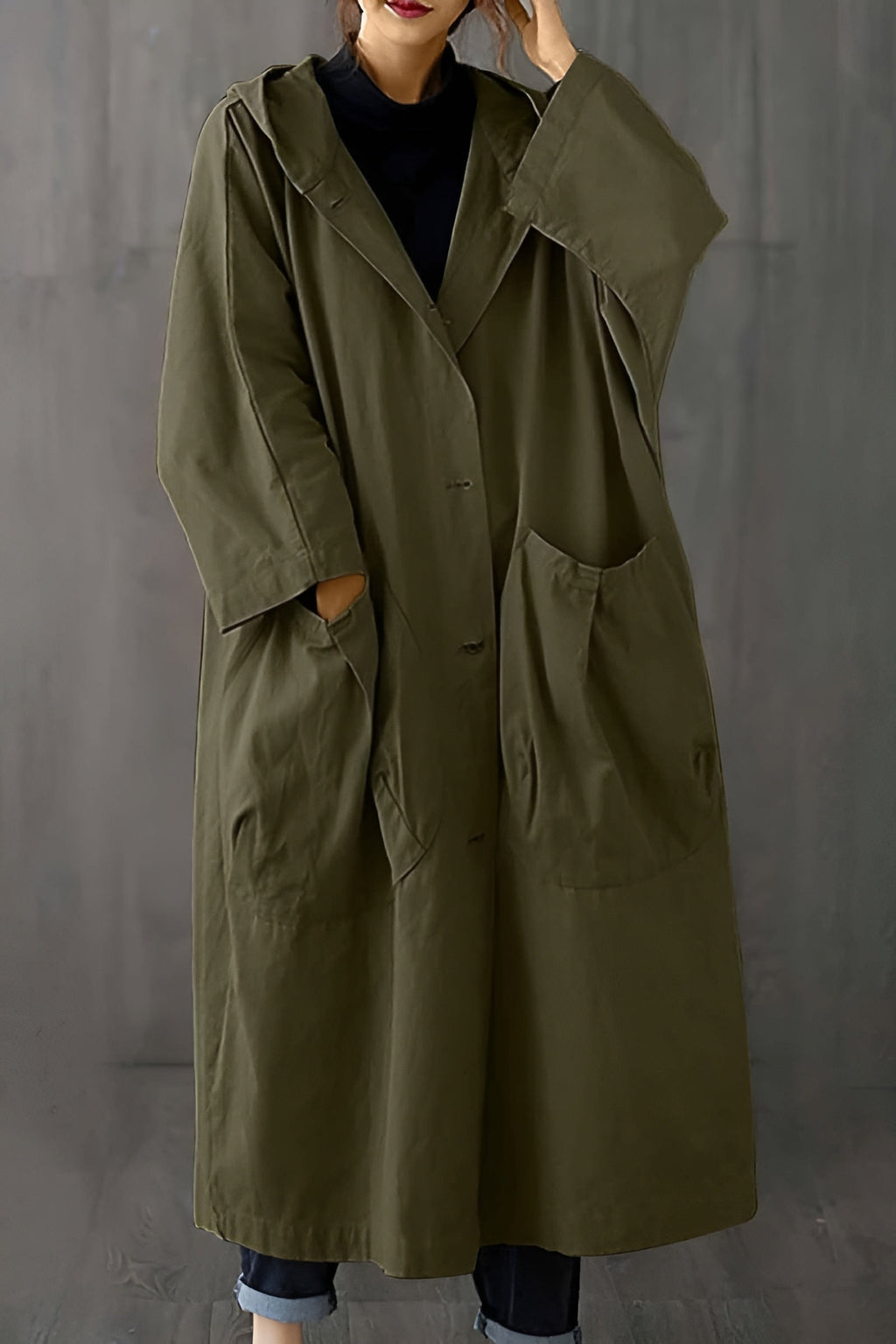 Stylische Wind- und Regenjacke