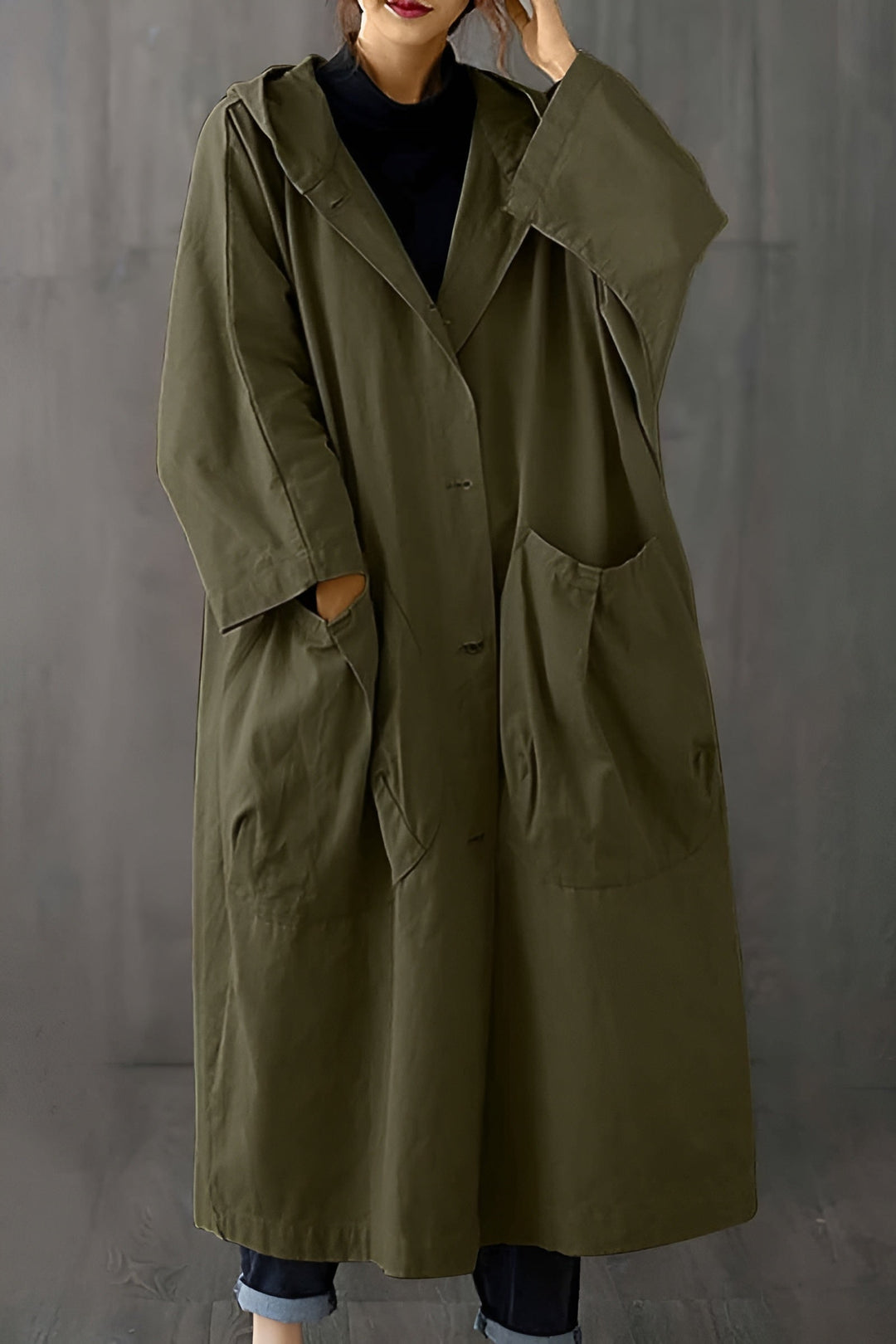 Stylische Wind- und Regenjacke