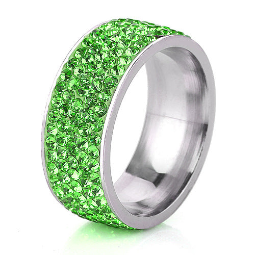 Damen Ring mit extravagantem Kristallbesatz Shop Nory