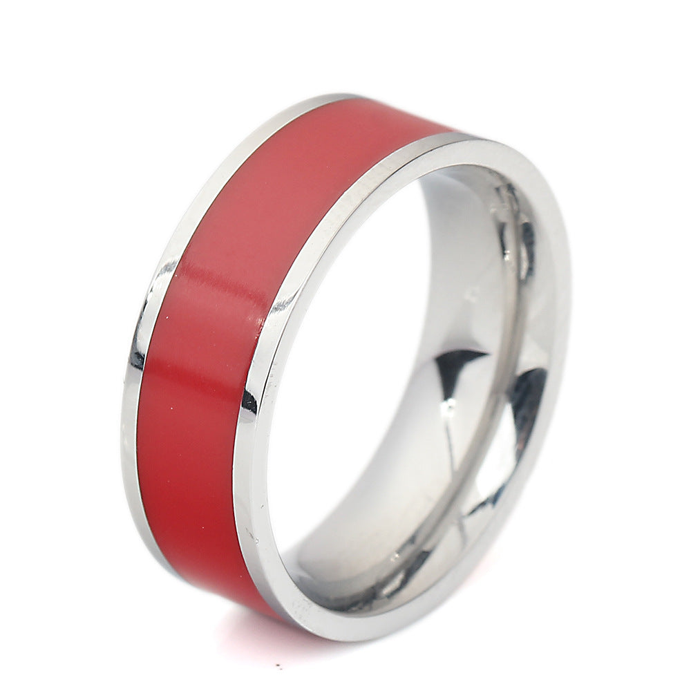 Herren Edelstahlring mit modernem, schlichten Design Shop Nory