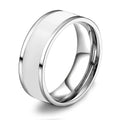 Herren Edelstahlring mit modernem, schlichten Design Shop Nory