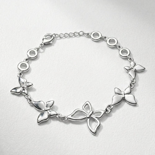 Damen Charm-Armband mit Schmetterlingsmotiv & Feinverarbeitung | Shop Nory