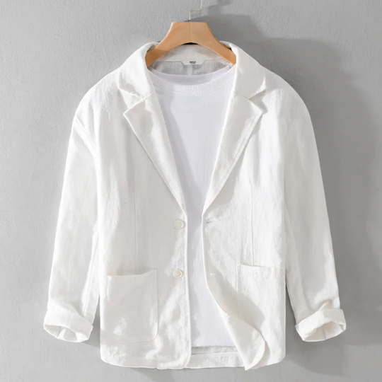 Wesentliche Leinenjacke