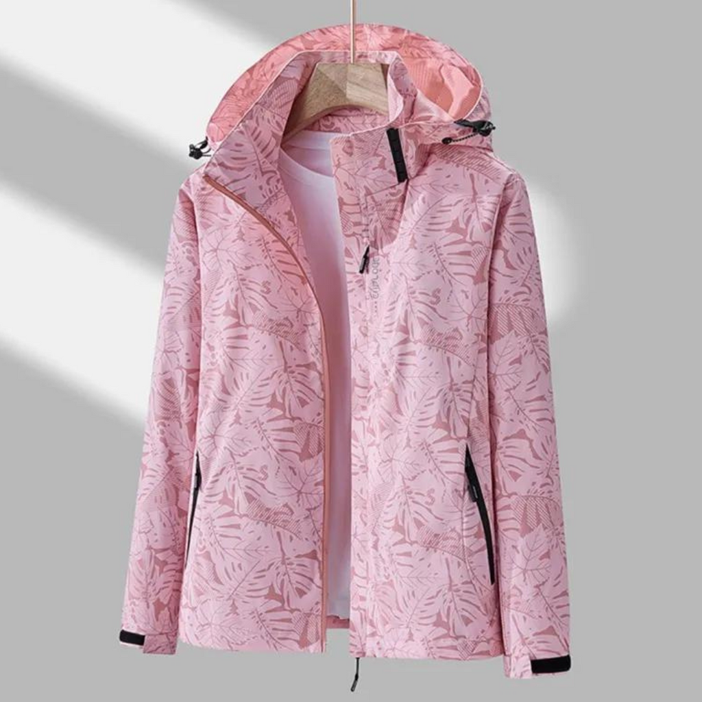 elegante Outdoor-Jacke, winddicht und wasserabweisend