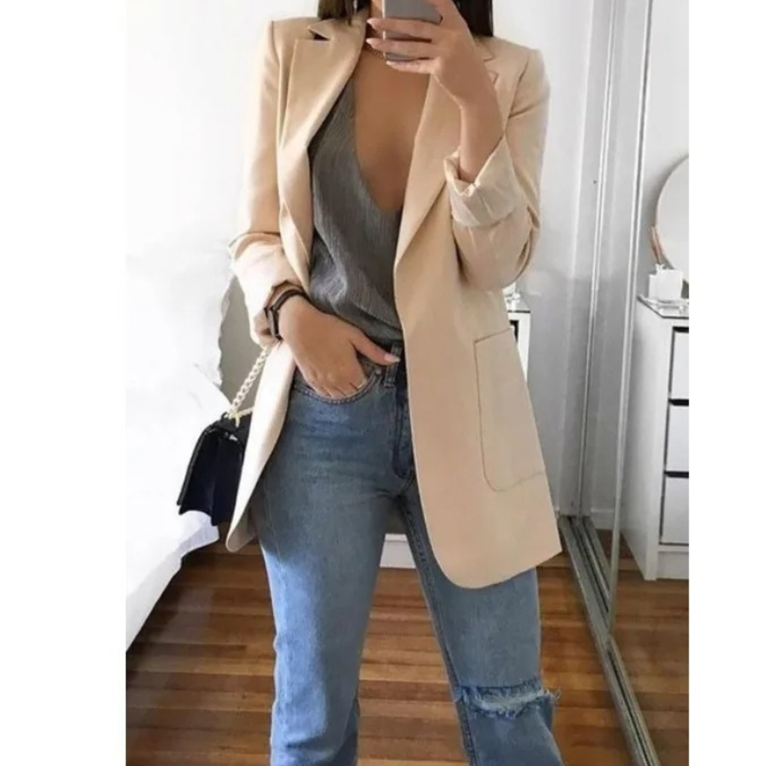 Langer Damen Blazer