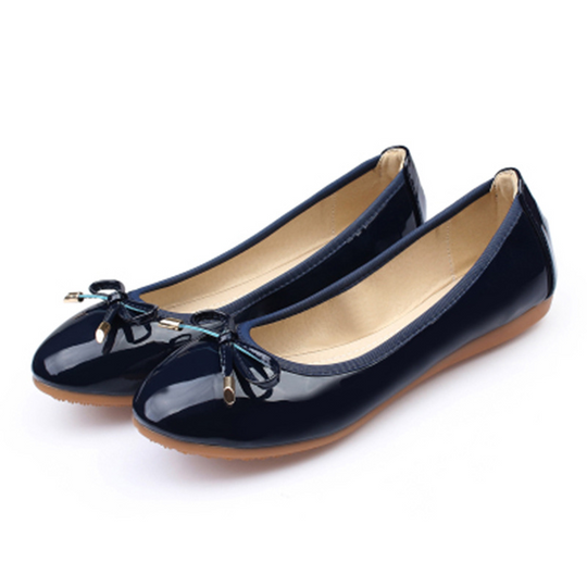 Ballerinas mit Schleifenakzent