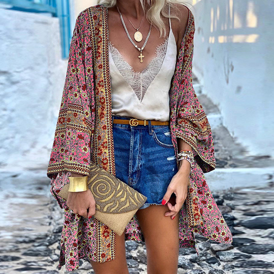 Eleganter Boho Cardigan