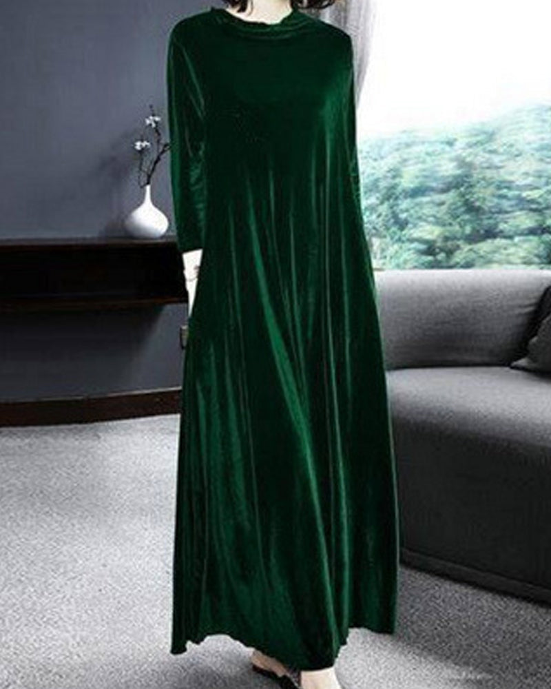 Kleid Aus Samt