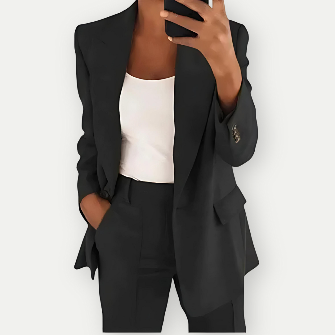 ShopNory | Damen Bequeme Blazer Set Formal