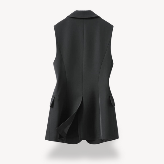 Damen Ärmelloser Blazer