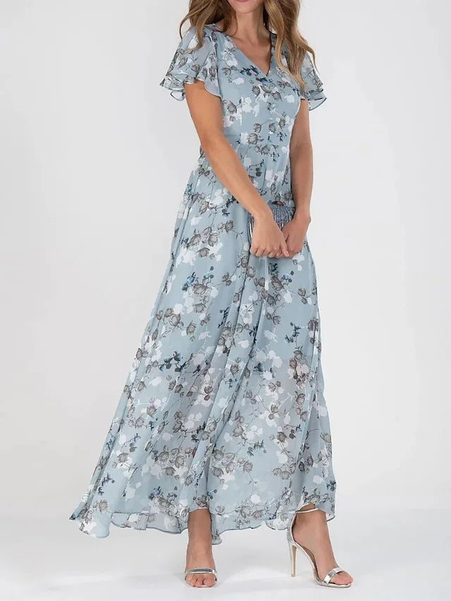 Elegantes und Buntes Kleid