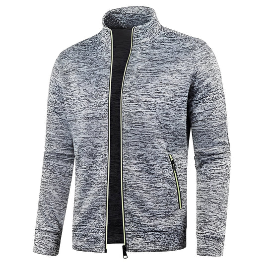 Stylische Jacke mit Reißverschlusstaschen für Herren