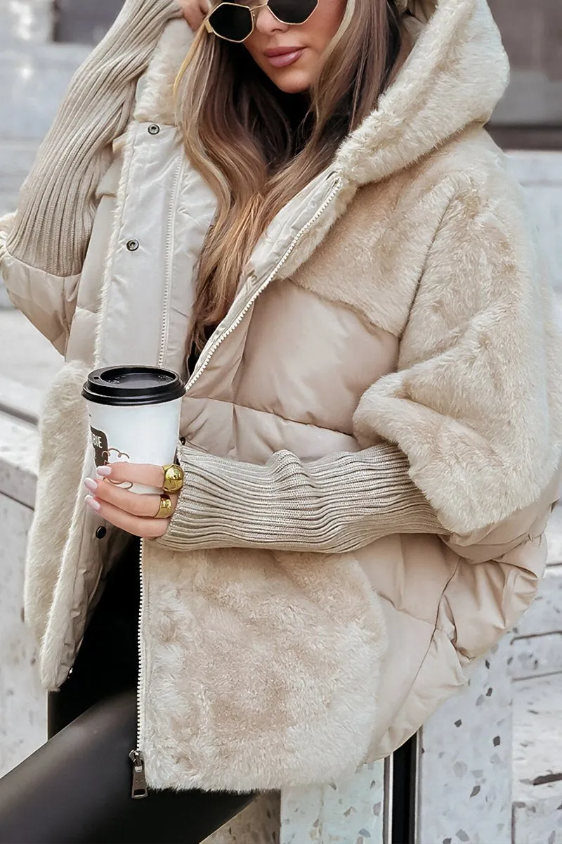 Shop Nory | Luxuriöse Moderne Bomberjacke Mit Kapuze