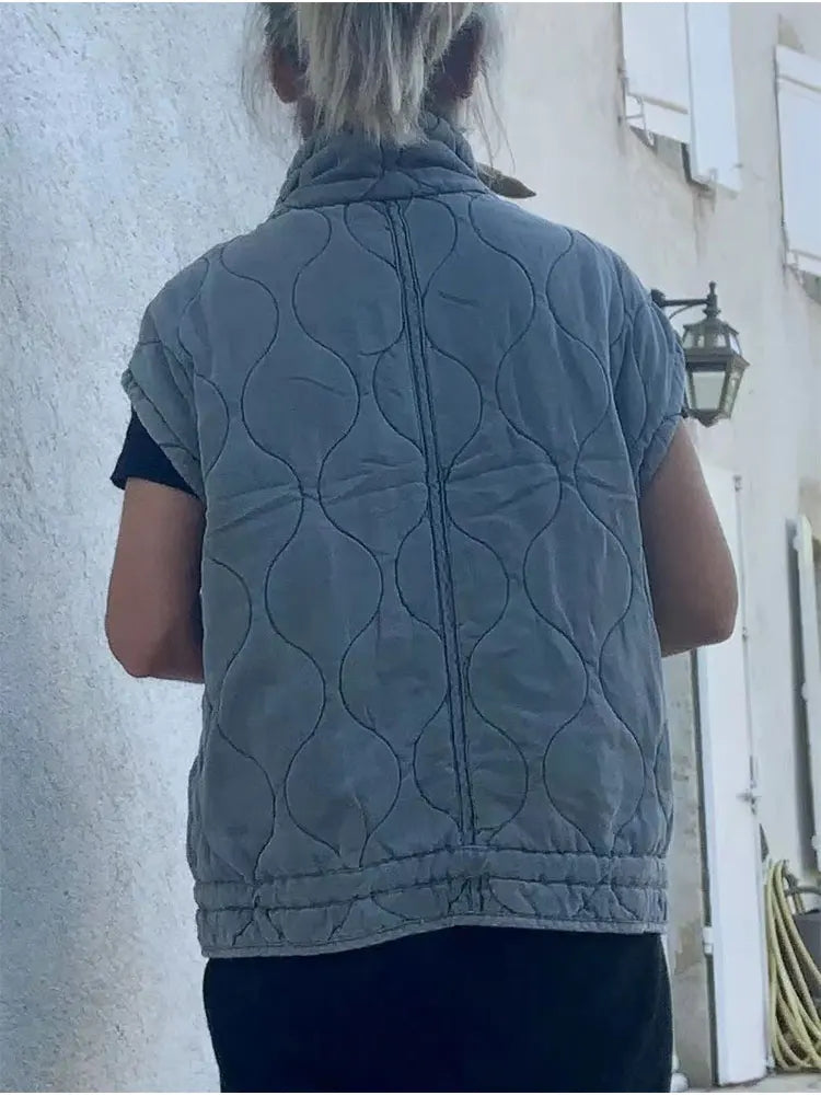 Shopnory | Ärmellose Baumwollweste