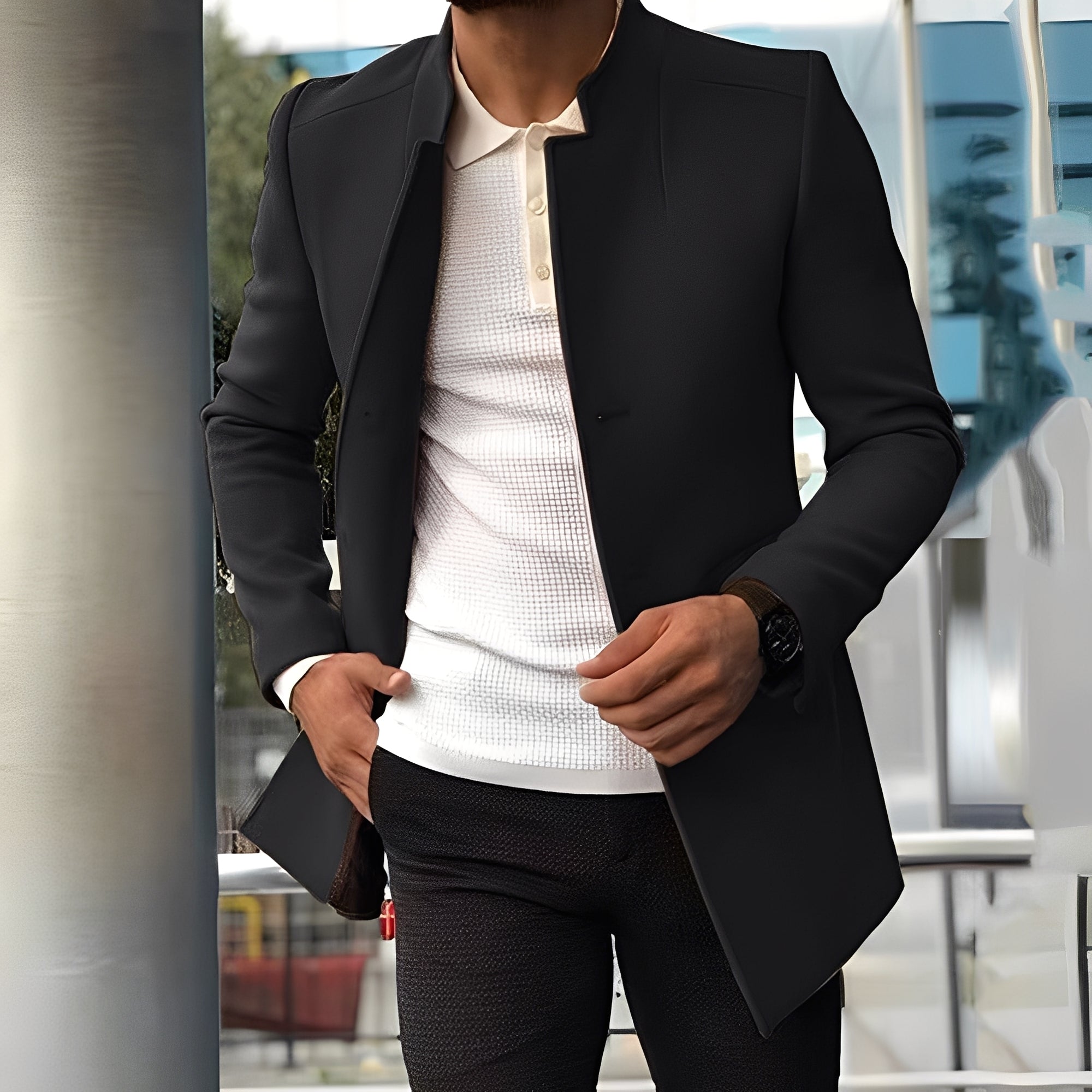 Elegante Slim-Fit Jacke für Herren