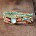 Boho Geflochtenes Perlenarmband | Shop Nory