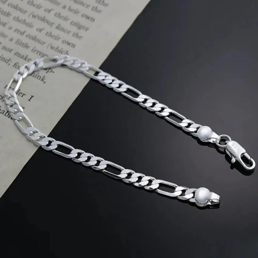 Echt 925 Sterling Silber Armband für Damen