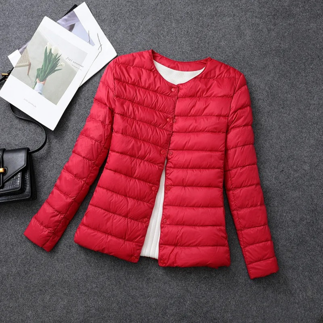 Leichte Gepolsterte Daunenjacke