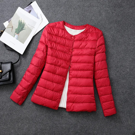 Leichte Gepolsterte Daunenjacke