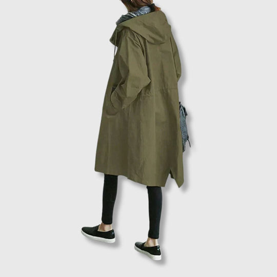 Shopnory | Klassischer Trenchcoat mit Moderner Eleganz