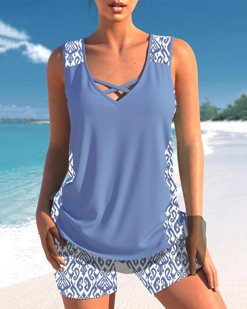 Tankini Set Bequemer Tankini für Den Strand