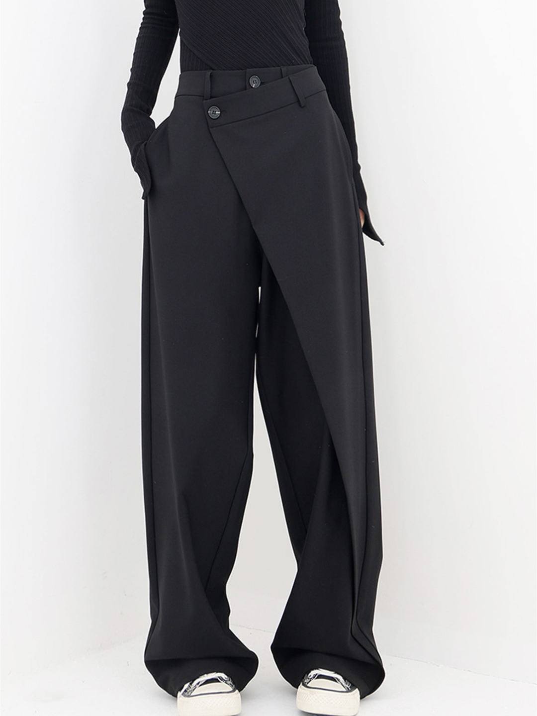 Weite Hosen mit Hoher Taille für Damen