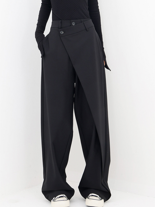 Weite Hosen mit Hoher Taille für Damen