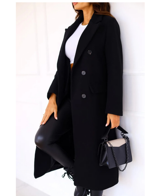 Lange Elegante Taillierte Trenchcoat Für Damen | Perfekt Für Herbst Und Winter