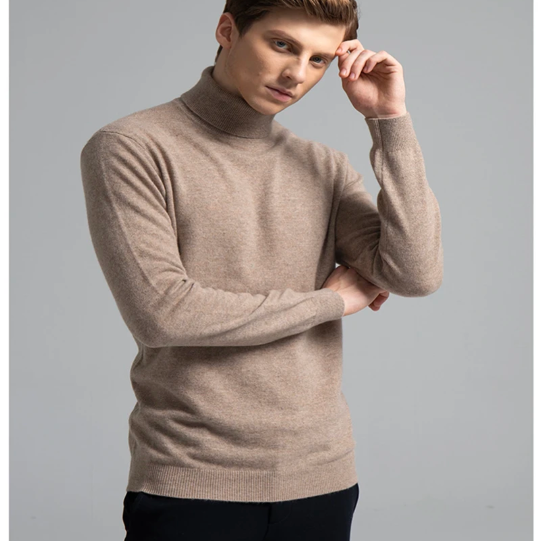 Stilvolle Rollkragenpullover