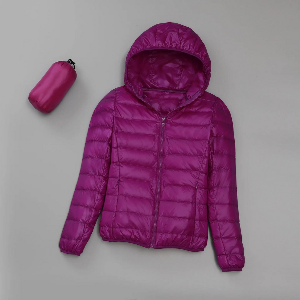 Damen Steppjacke mit Kapuze